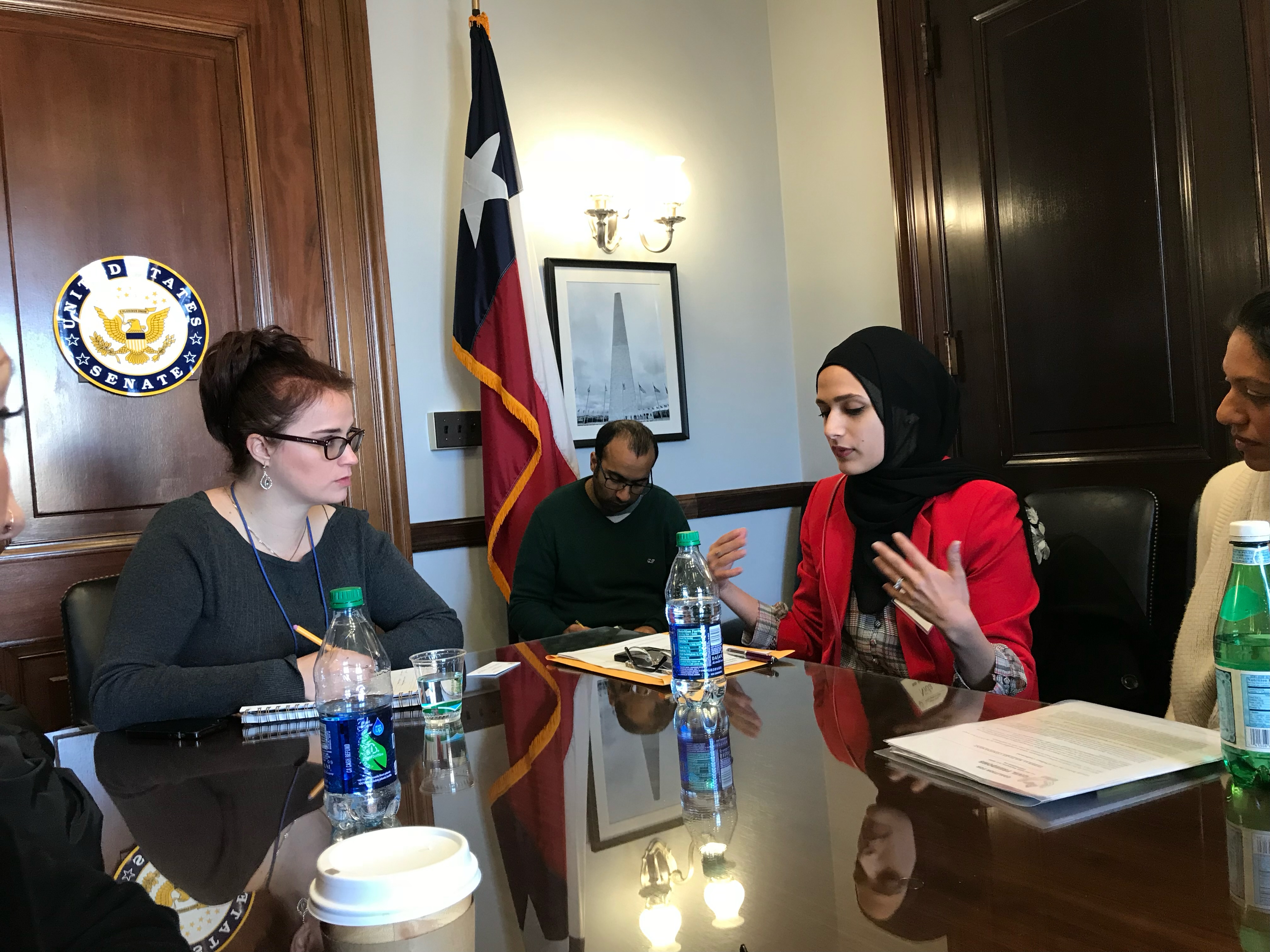 Nida in DC office